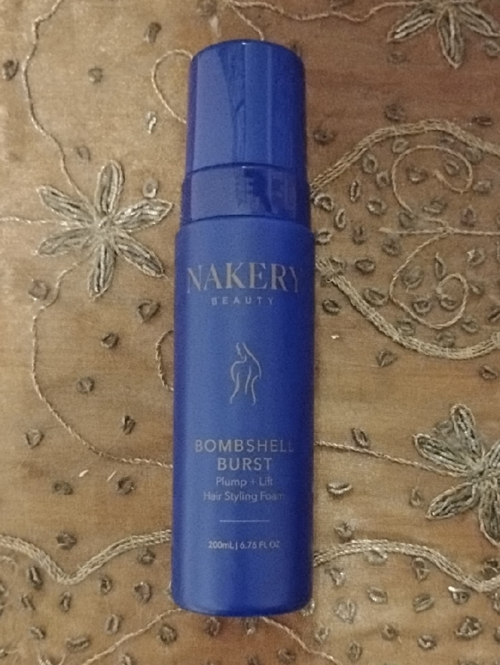 Nakery Bombshell Burst Plump & Lift Hair Styling Foam 6.76 fl. oz New